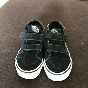 Vans camo mid tops size 13.